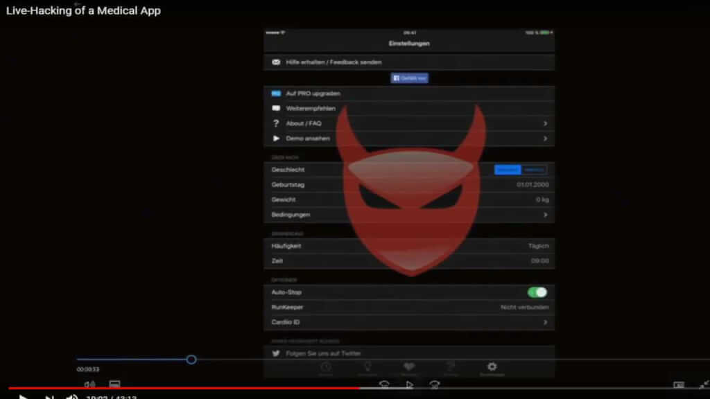 Live Hacking a Medical App