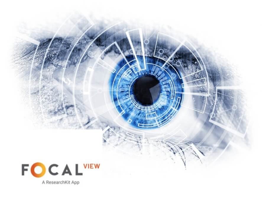 mobile app to track eye disease progression