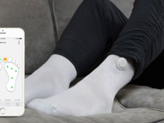 smart socks to detect and prevent diabetic foot ulcers