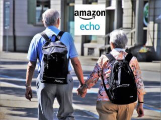 Amazon Echo helping people with vision impairment