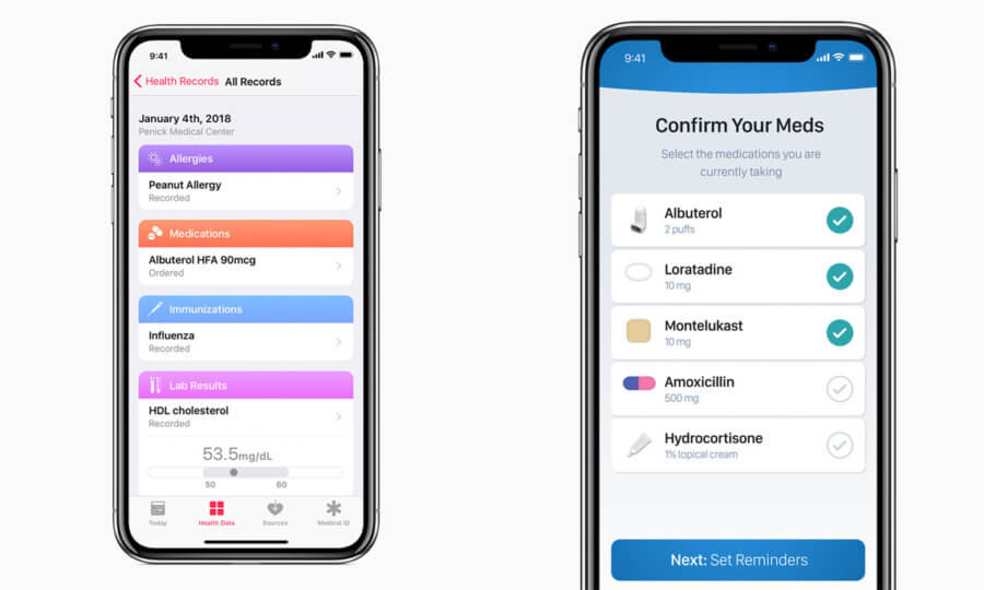 Apple announces Health Records API