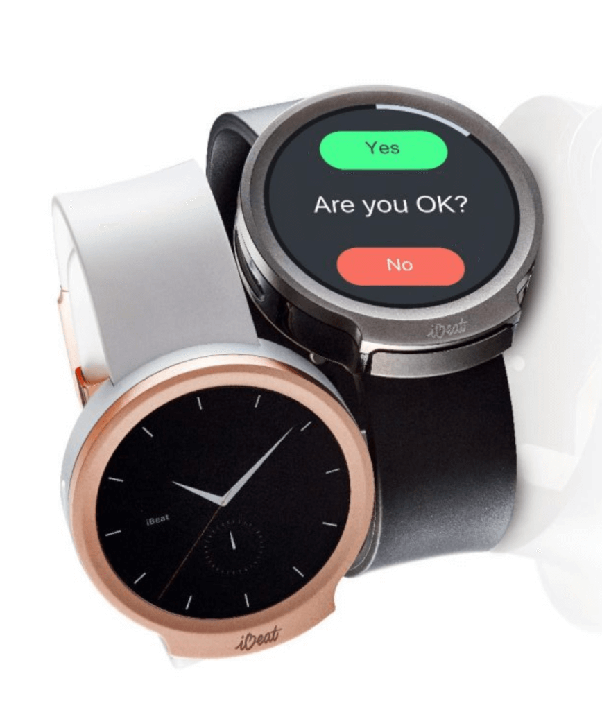 smartwatch to alert medical professionals