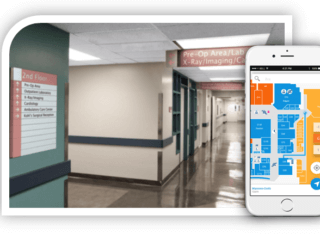 Hospital navigation apps