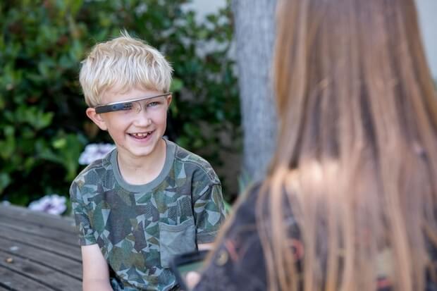 google glass for autistic children