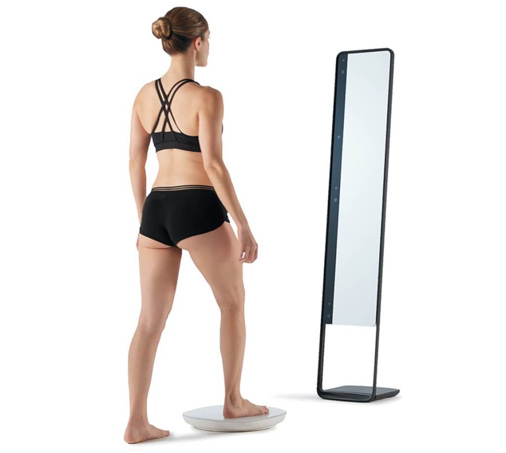 body-scanning smart mirror