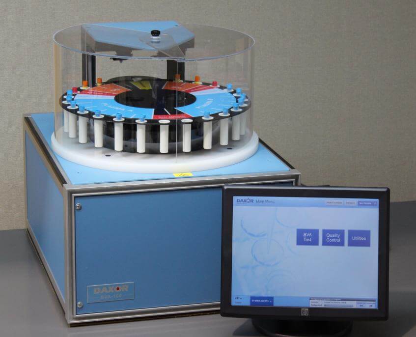 medical device to analyse blood volume