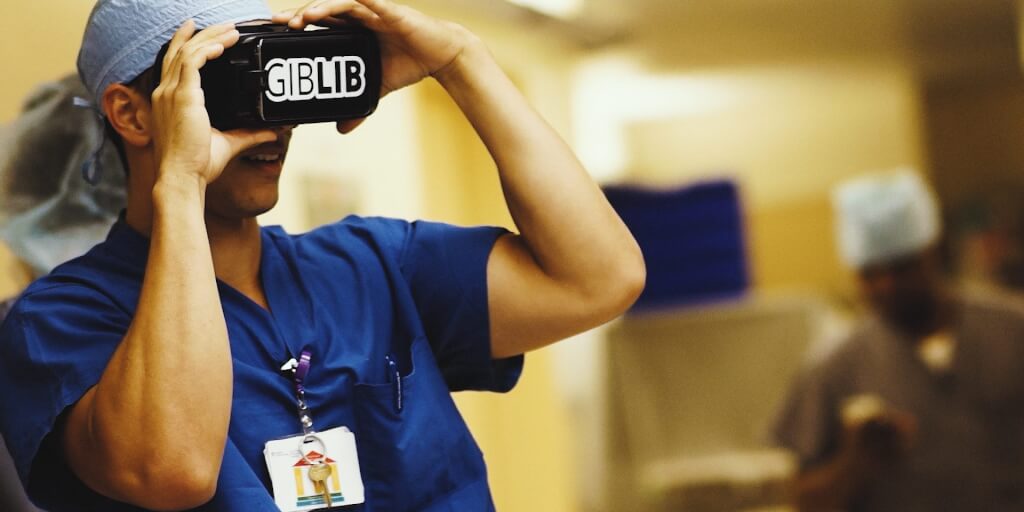 VR app for training medical practitioners